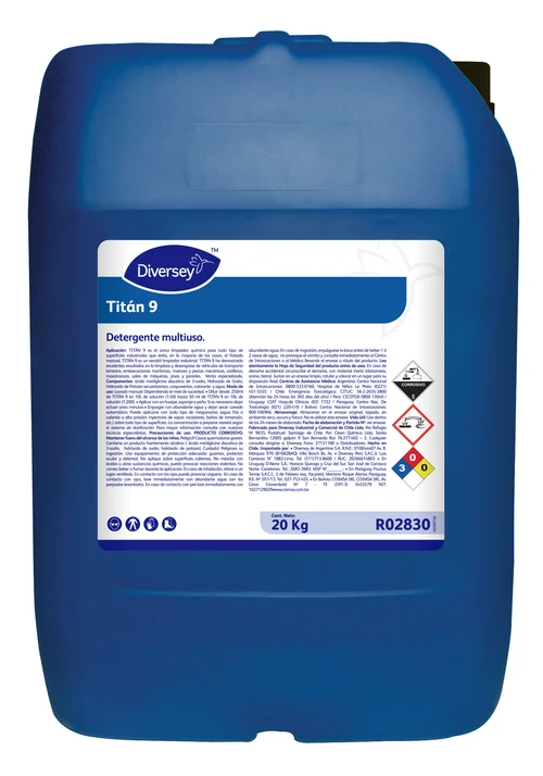 TITAN PROF DETERGENTE MULTIUSO BIODEGRADABLE DIVERSEY