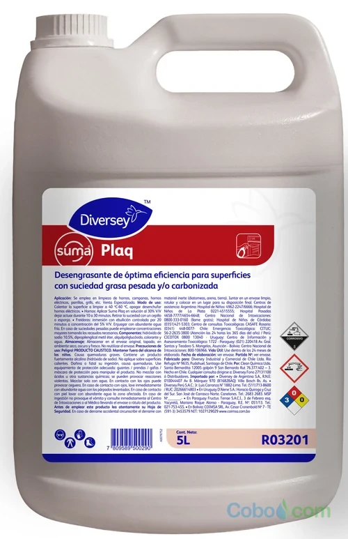 SUMAPLAQ DESENGRASANTE ALCALINO DIVERSEY
