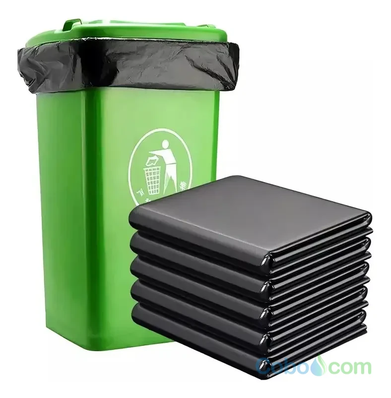 BOLSA BASURA NEGRA (140 x 160 x 0.8 MICRAS)   PACK DE 50  U