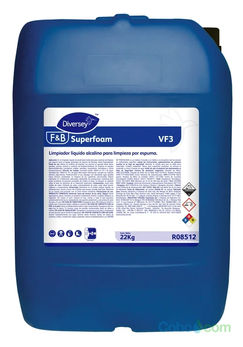 SUPER FOAM VF3 DETERGENTE ALCALINO DIVERSEY