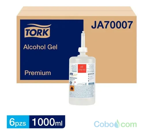 JABON  LIQUIDO TORK  HIGIENIZANTE  DE  ALCOHOL   (6 x  1000 ml)