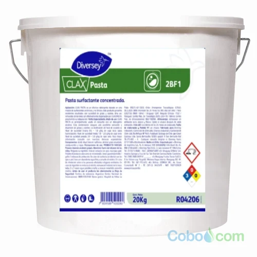 DETERGENTE DE ROPA CONCENTRADO EN PASTA DIVERSEY