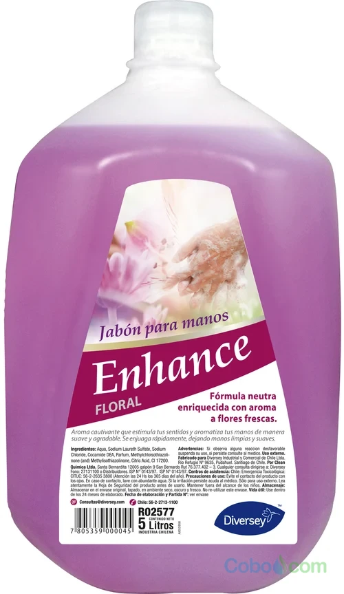 JABON A GRANEL ENHANCE FLORAL DIVERSEY